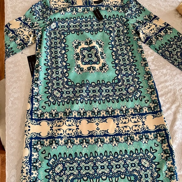 Teal short dress - Picture 7 of 7